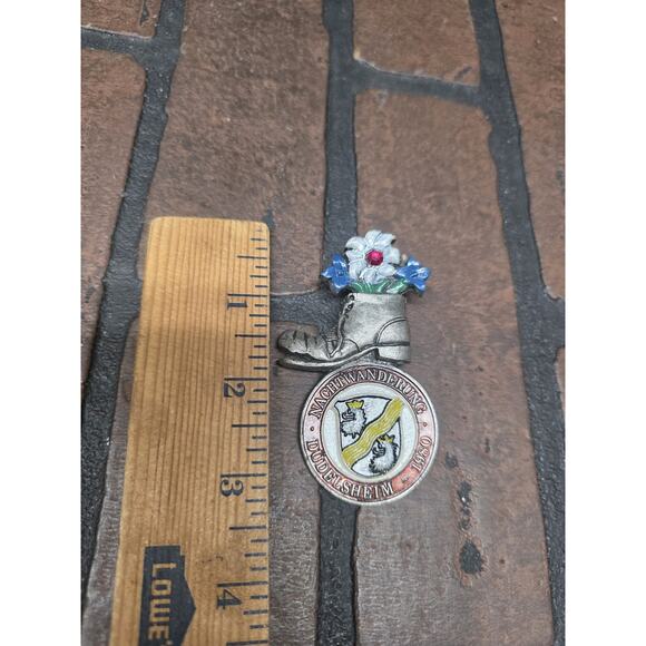 Nachtwanderung Dudelsheim 1980 Pin Brooch - Picture 1 of 2